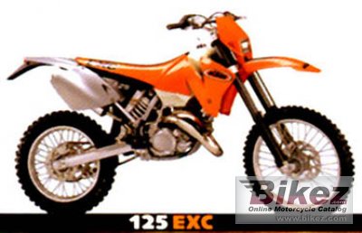 2001 KTM 125 EXC photo
